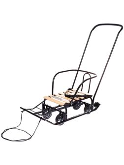 Санки «Тимка 5 универсал», цвет чёрный