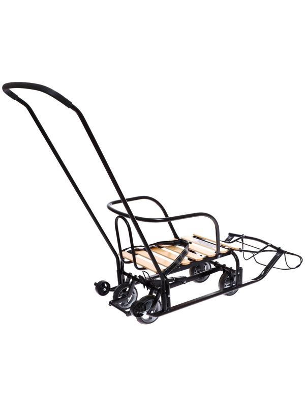 Санки «Тимка 5 универсал», цвет чёрный