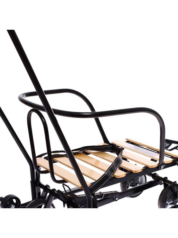 Санки «Тимка 5 универсал», цвет чёрный