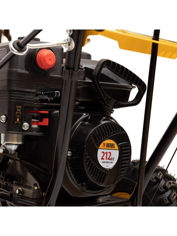 Снегоуборщик Denzel SB 560, 4Т, 7 л.с., самоходный, скорости 5/2, ширина/высота 56/43 см