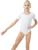 Купальник для гимнастики и танцев Grace Dance, р. 28, белый