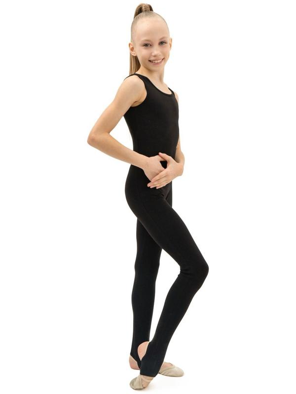Комбинезон для гимнастики и танцев Grace Dance, р. 36, цвет чёрный