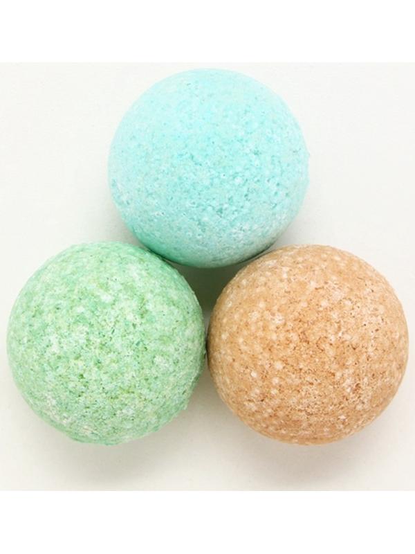 Бомбочки для ванны «8 Марта», 3×40 г, Чистое счастье