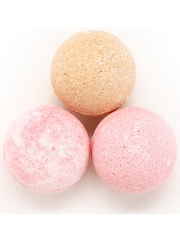 Бомбочки для ванны «С 8 марта!», 3×40 г, Чистое счастье