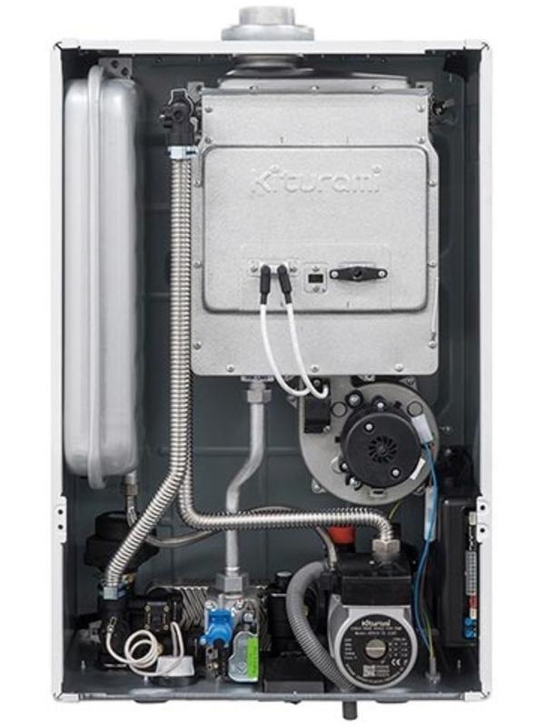 Котел газовый KITURAMI World Alpha -24, 24 кВт, двухконтурный, настенный