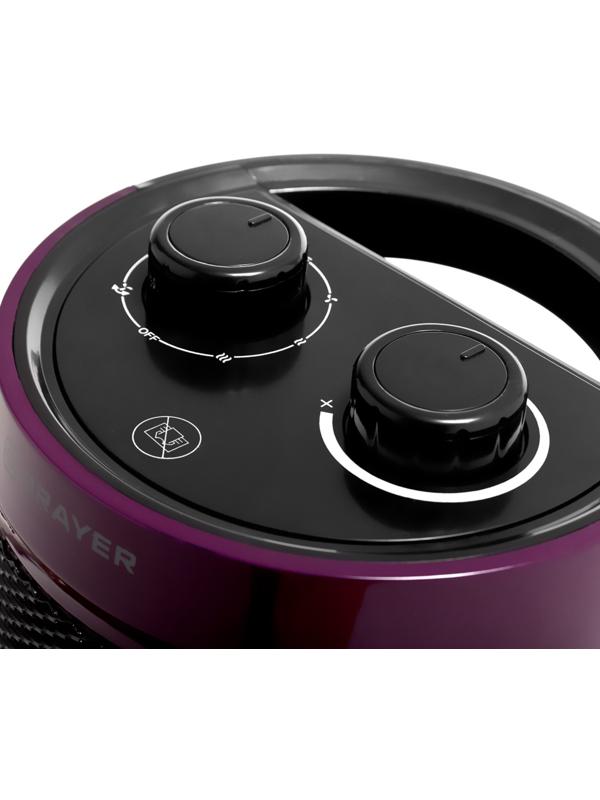 Тепловентилятор BRAYER 4850BR, 1500 Вт, 3 режима, напольный