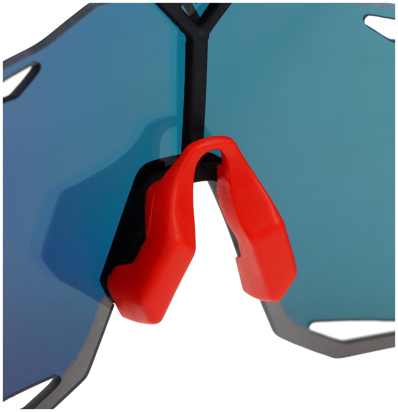 Очки велосипедные E22, со сменными линзами, в кейсе, красные