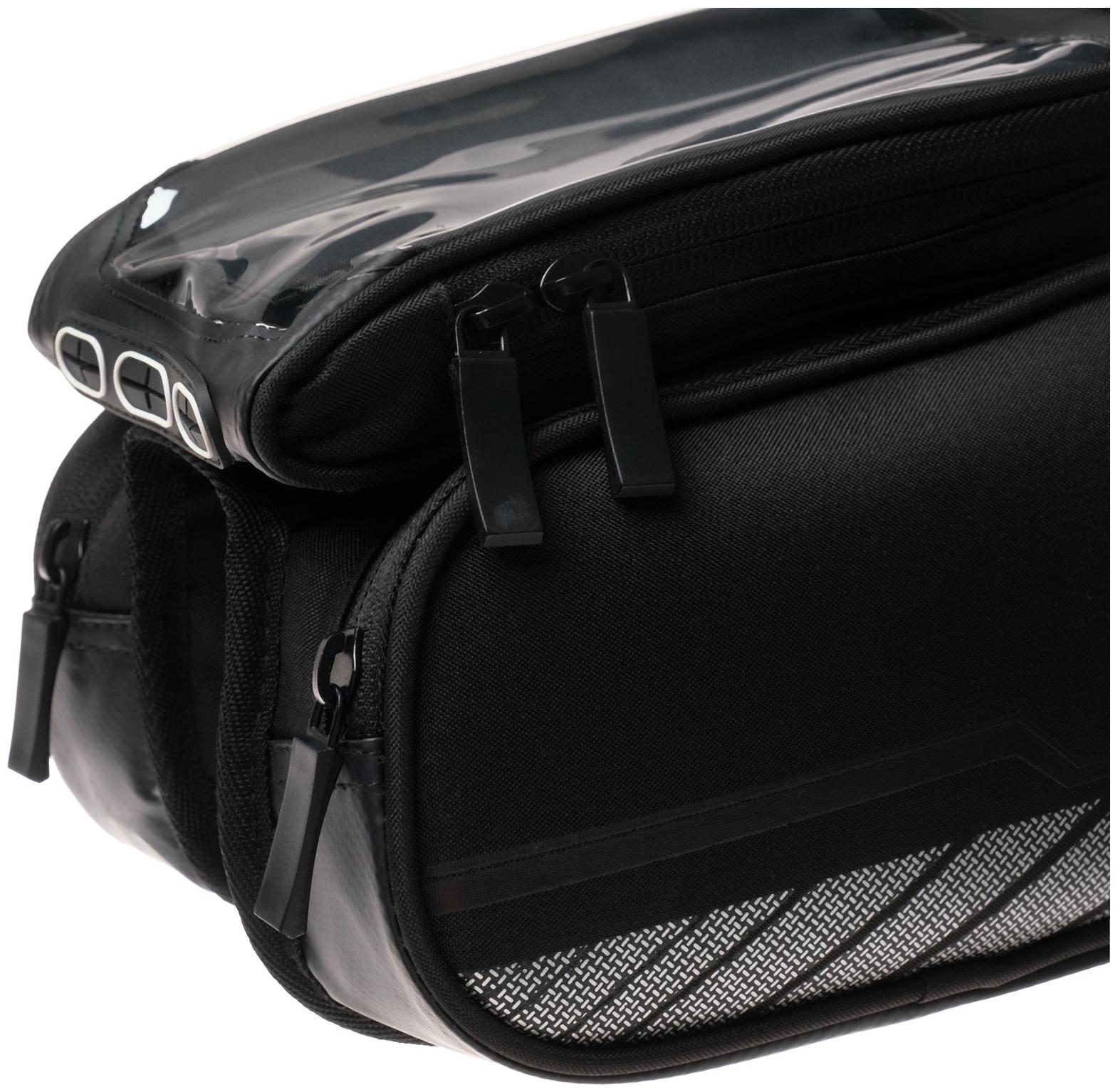 Велосумка Sahoo, на раму, с отделением для телефона