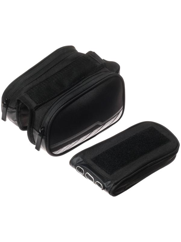 Велосумка Sahoo, на раму, с отделением для телефона