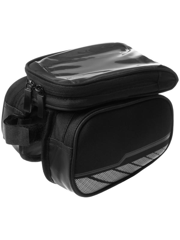 Велосумка Sahoo, на раму, с отделением для телефона