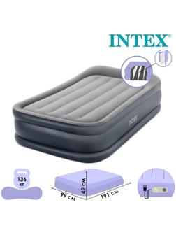 Кровать надувная DELUXE PILLOW REST RAISED BED 99 х 191 х 42 см 64132ND