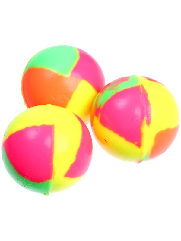 Мяч каучуковый, попрыгунчик «Зомби», в банке, 50 шт