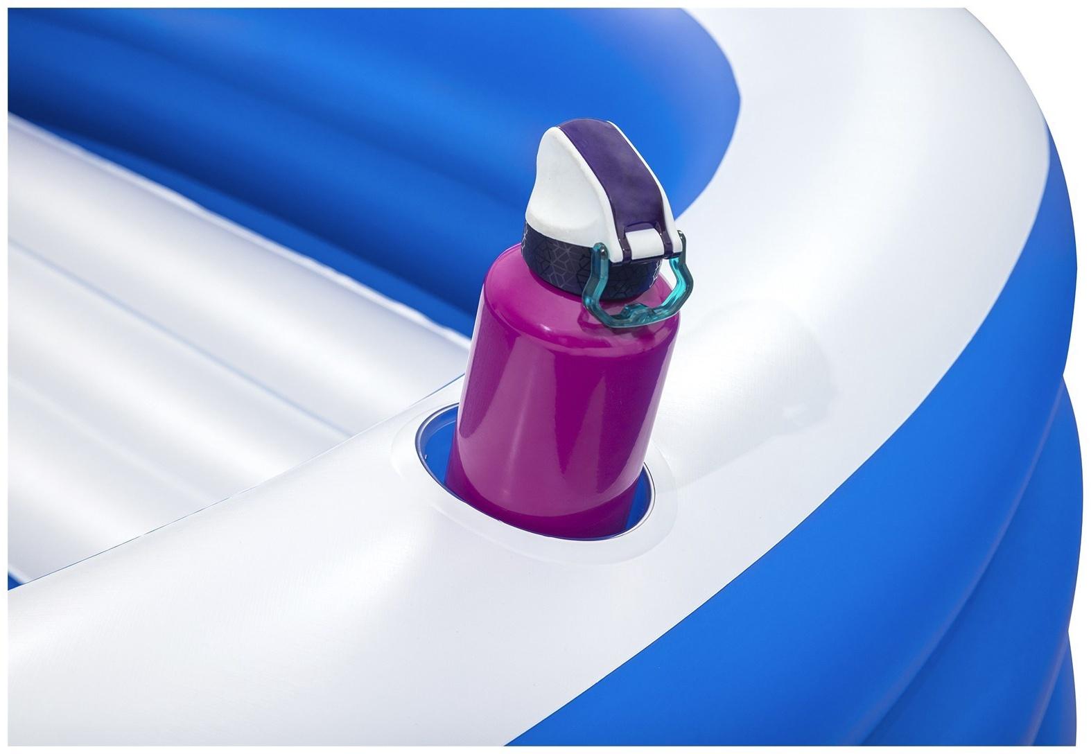 Бассейн надувной «Семейный», 231×219×79 см, от 6 лет, 54422