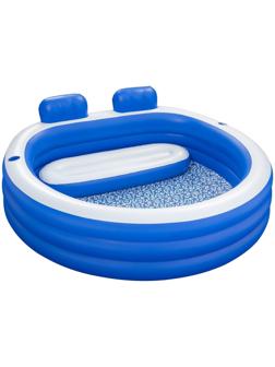 Бассейн надувной «Семейный», 231×219×79 см, от 6 лет, 54422