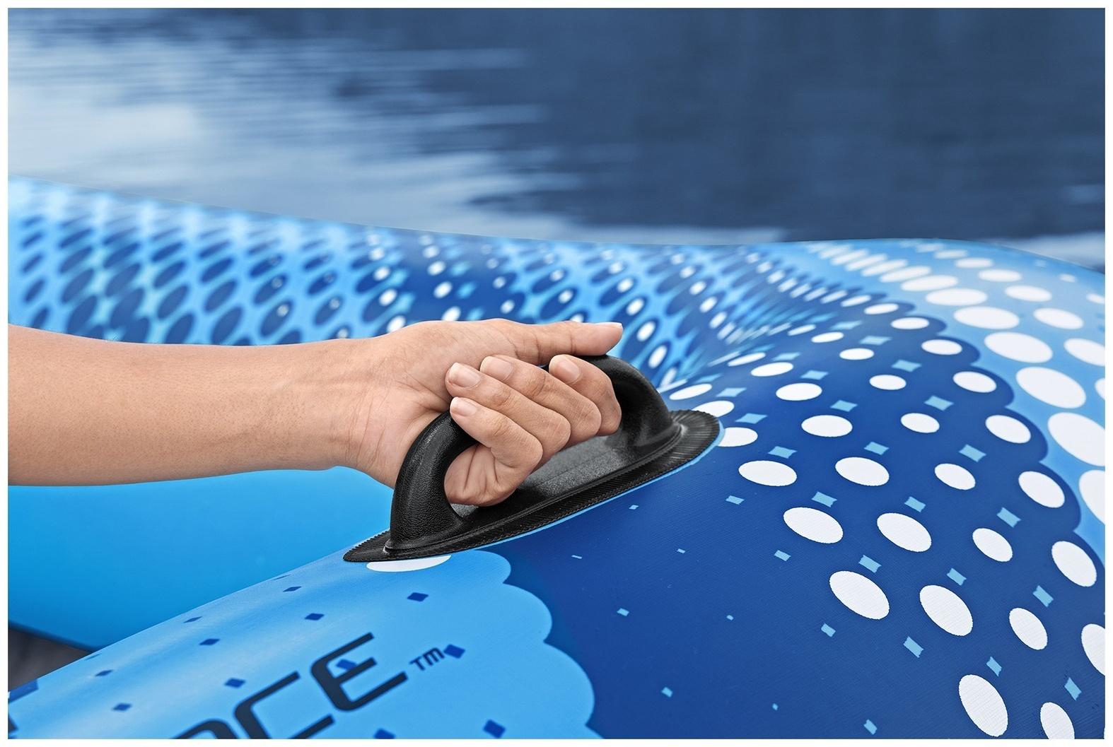 Плот надувной с навесом, 320×198 см