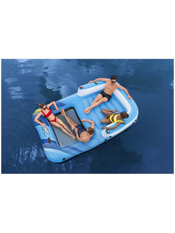 Плот надувной с навесом, 320×198 см