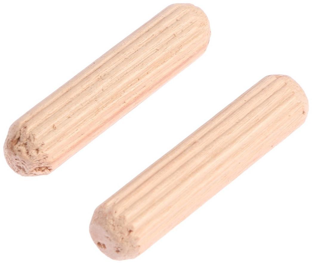 Шкант мебельный 8х35 мм ТУНДРА, с насечкой, 2000 шт