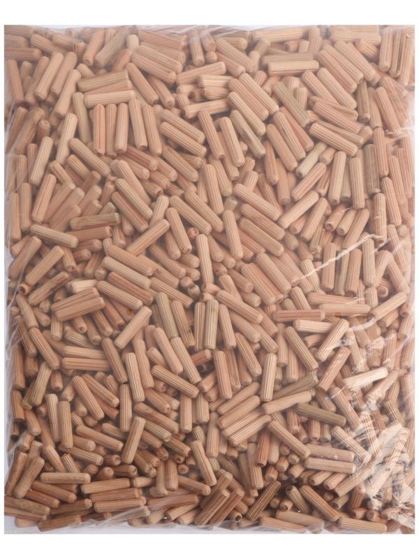 Шкант мебельный 8х35 мм ТУНДРА, с насечкой, 2000 шт