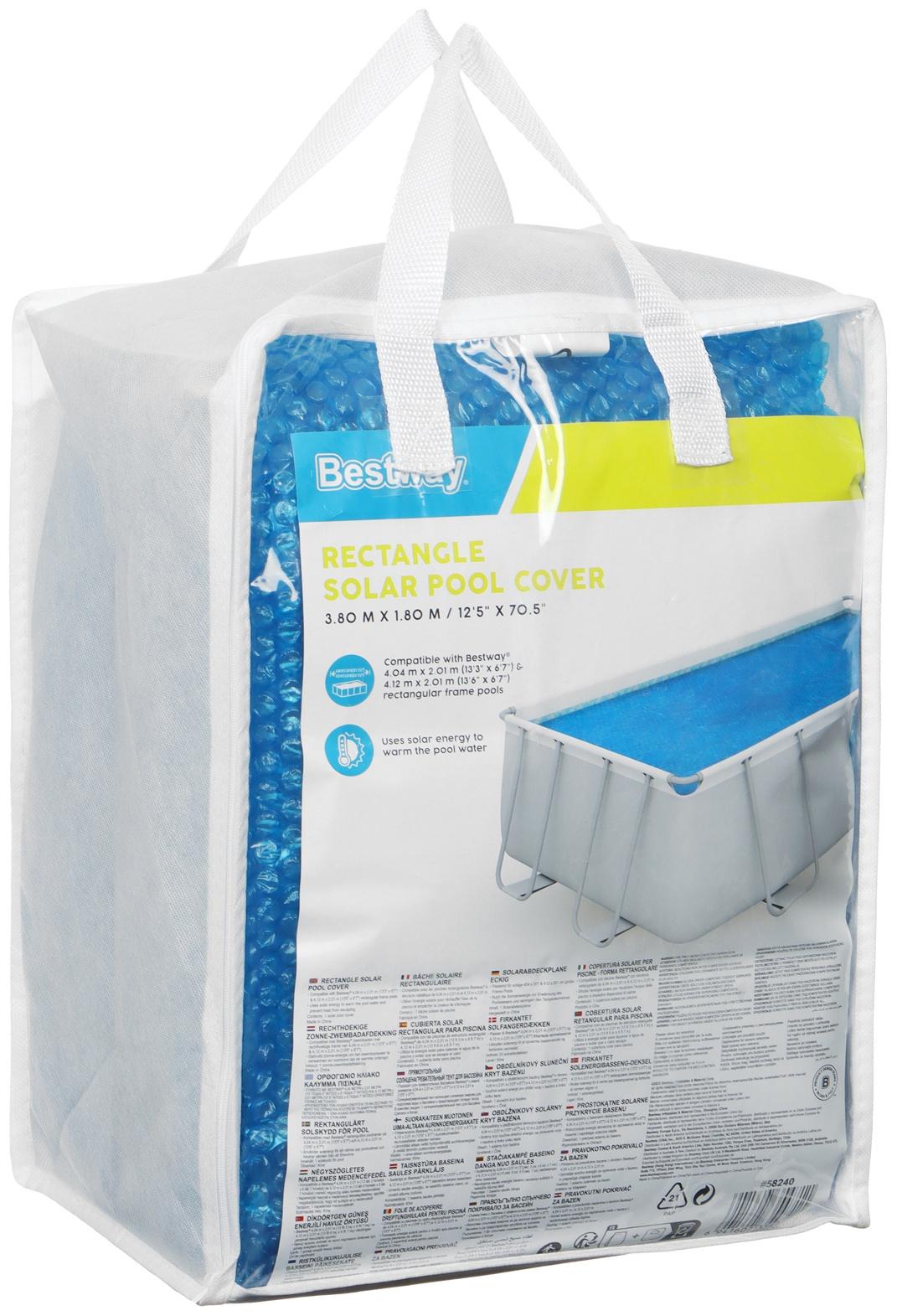 Тент для бассейна 404 x 201/412 x 201 cм, 58240