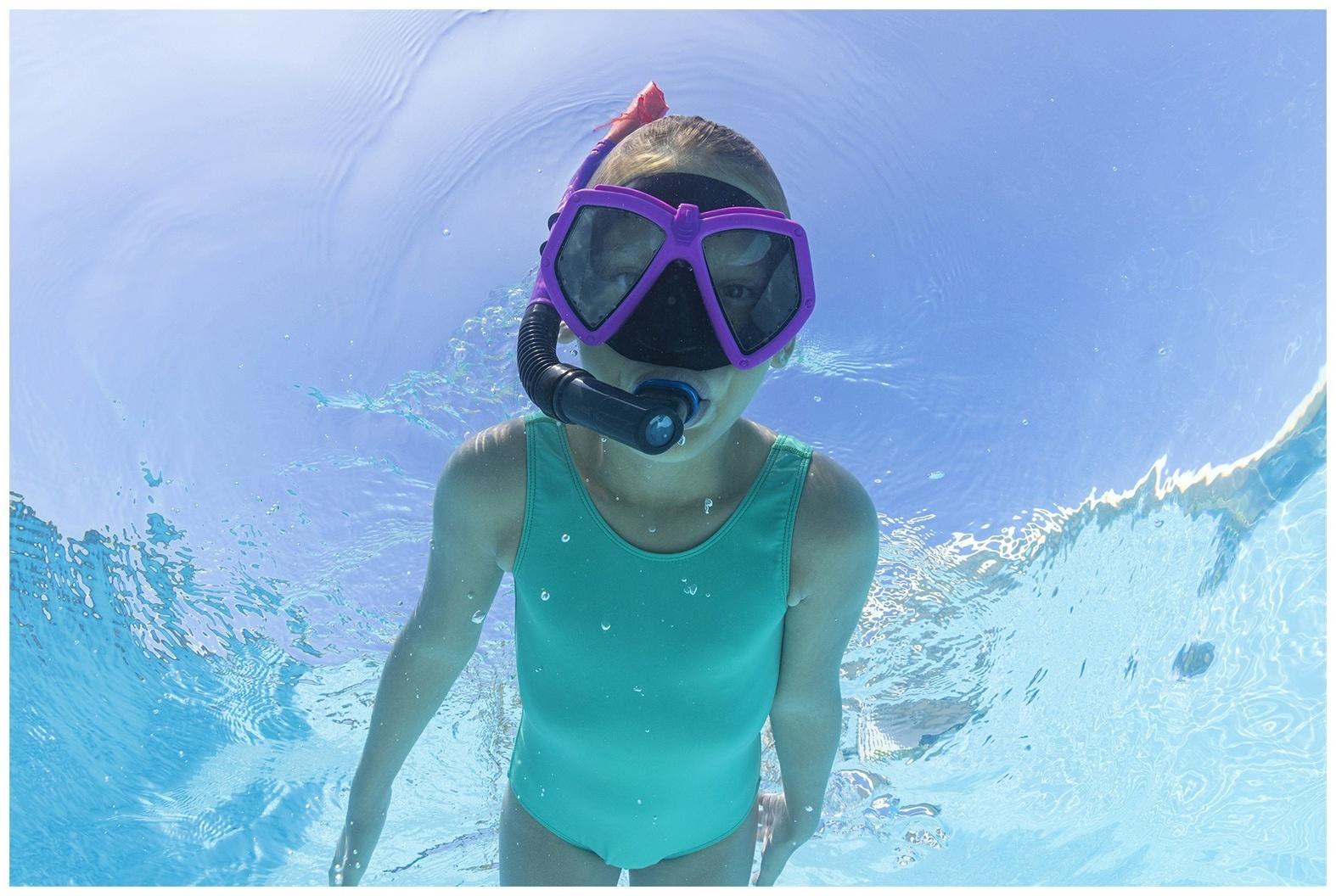 Набор для плавания Dominator Snorkel Mask (маска,трубка), от 7 лет 24070