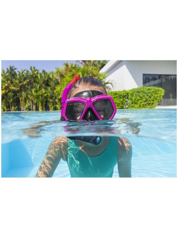 Набор для плавания Dominator Snorkel Mask (маска,трубка), от 7 лет 24070