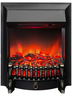 Электроочаг RealFlame Fobos Lux BL S, 750/1550 Вт, пульт ДУ, таймер, регул. ярк., звук