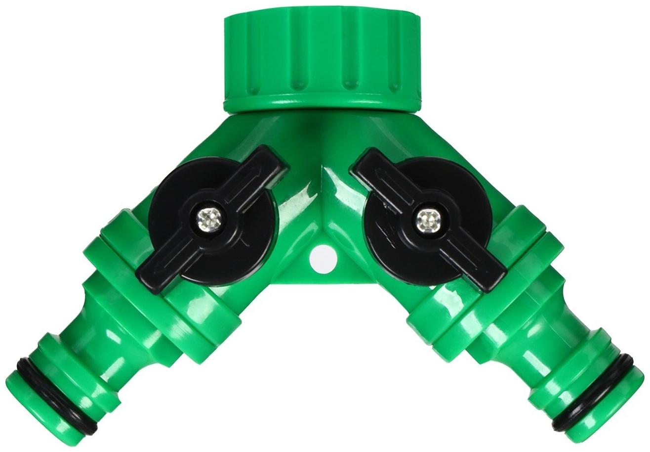 Распределитель 2-канальный, внутренняя резьба 3/4