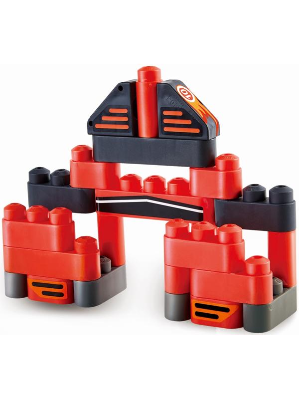 Конструктор детский PolyM «Гоночный автомобиль», 31 элемент