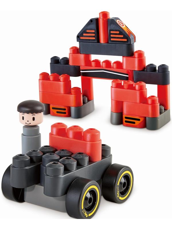 Конструктор детский PolyM «Гоночный автомобиль», 31 элемент