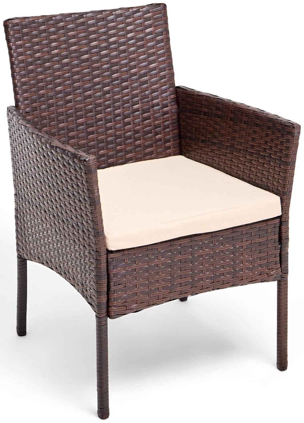 Набор садовой мебели: 2 кресла 57 x 59 x 81 см, стол 40 x 40 x 45 см