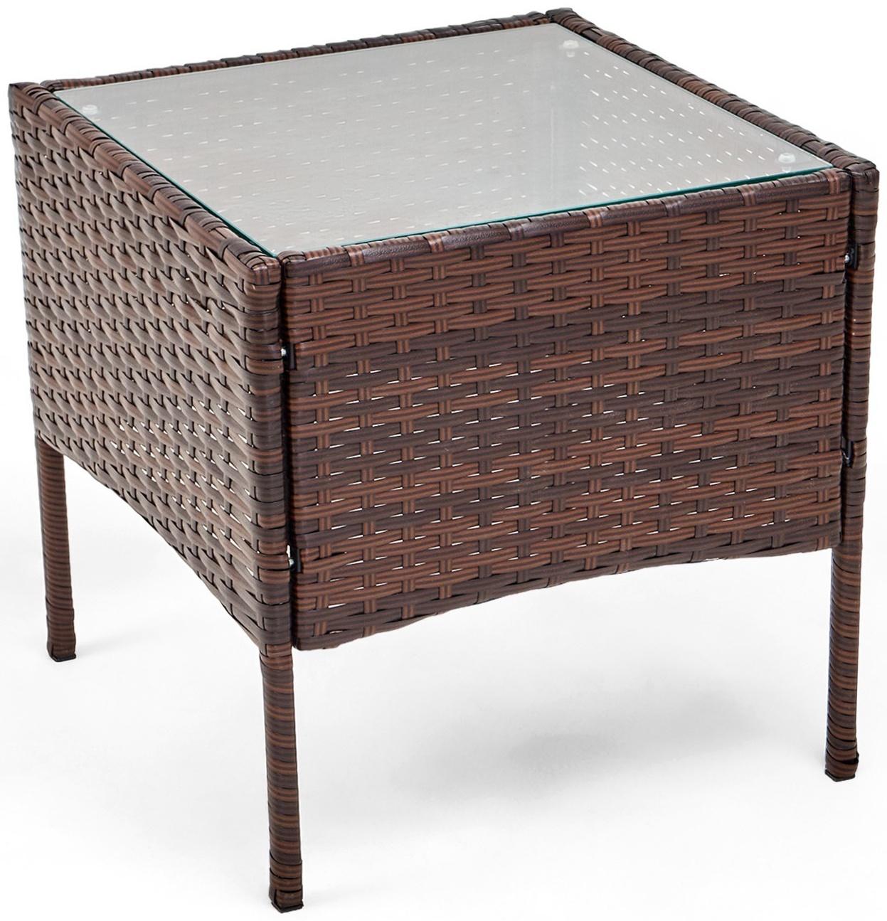 Набор садовой мебели: 2 кресла 57 x 59 x 81 см, стол 40 x 40 x 45 см