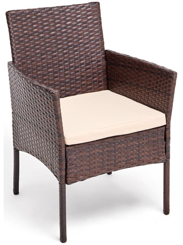 Набор садовой мебели: 2 кресла 57 x 59 x 81 см, стол 40 x 40 x 45 см