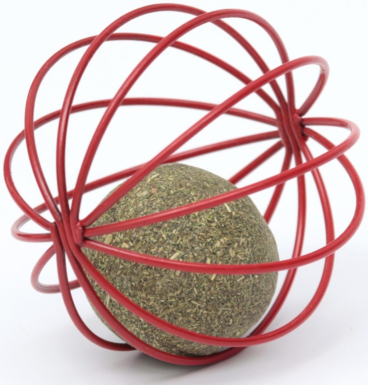 Шарик для кошек из прессованной кошачьей 