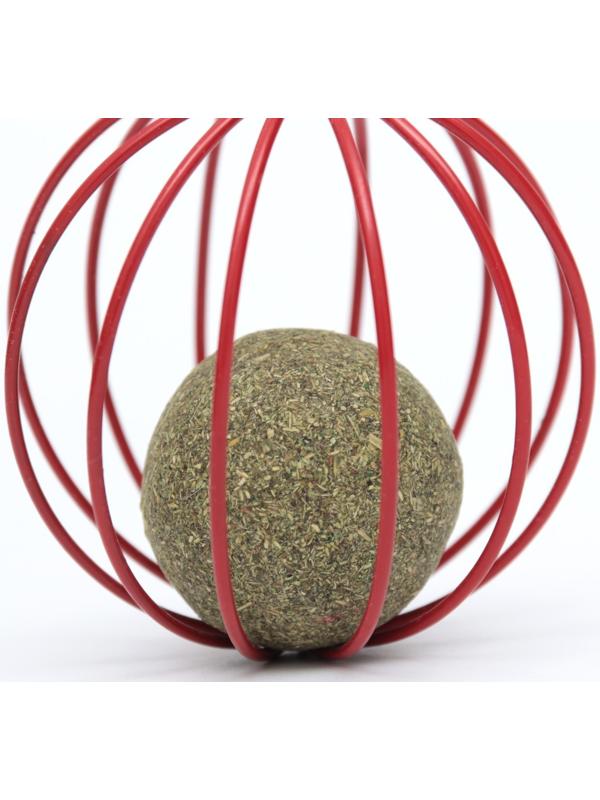 Шарик для кошек из прессованной кошачьей 