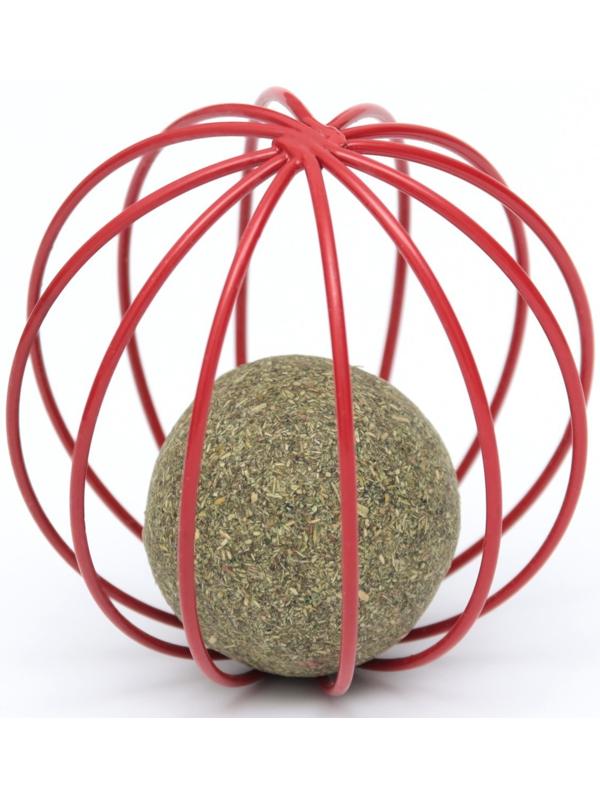 Шарик для кошек из прессованной кошачьей 