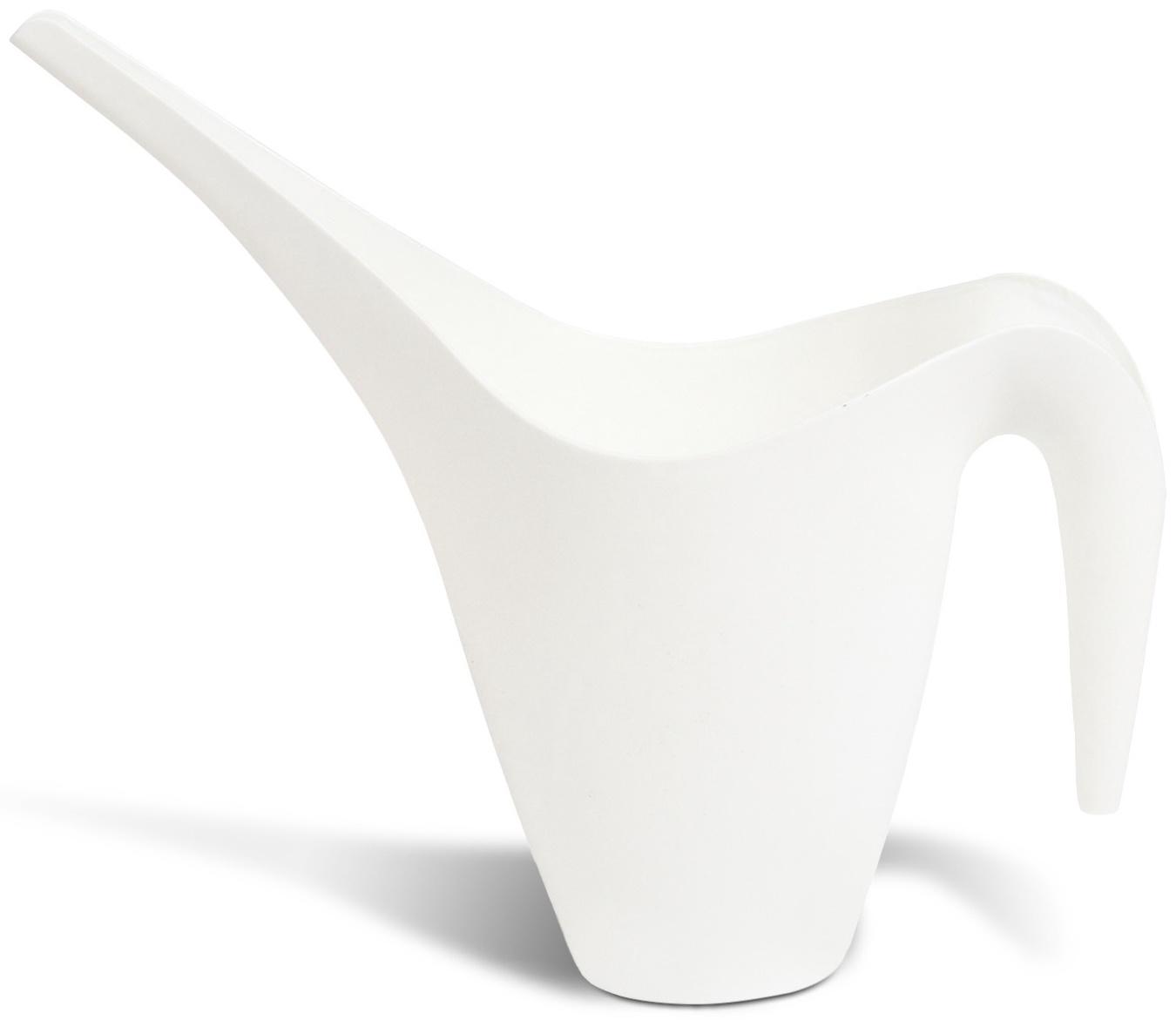 Лейка, 1 л, без рассеивателя, белая , Greengo