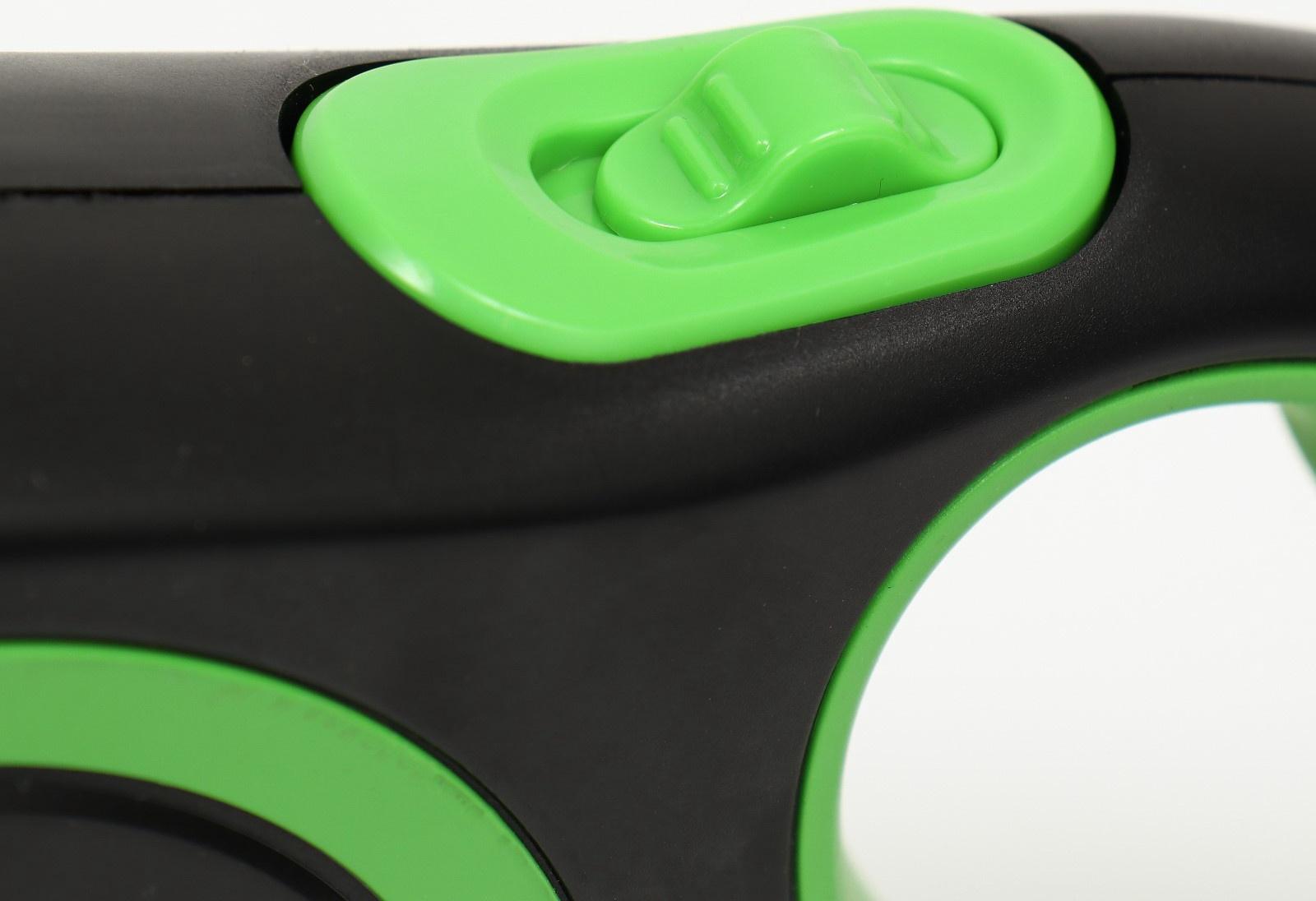 Рулетка с системой эффективного скручивания поводка, 8 м, 50 кг (рывок до 150 кг)