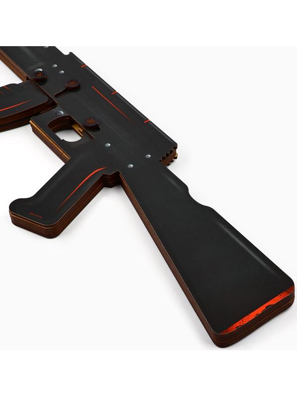 Деревянное оружие, детское сувенирное «Карбон», автомат, 72.3×17.7 см