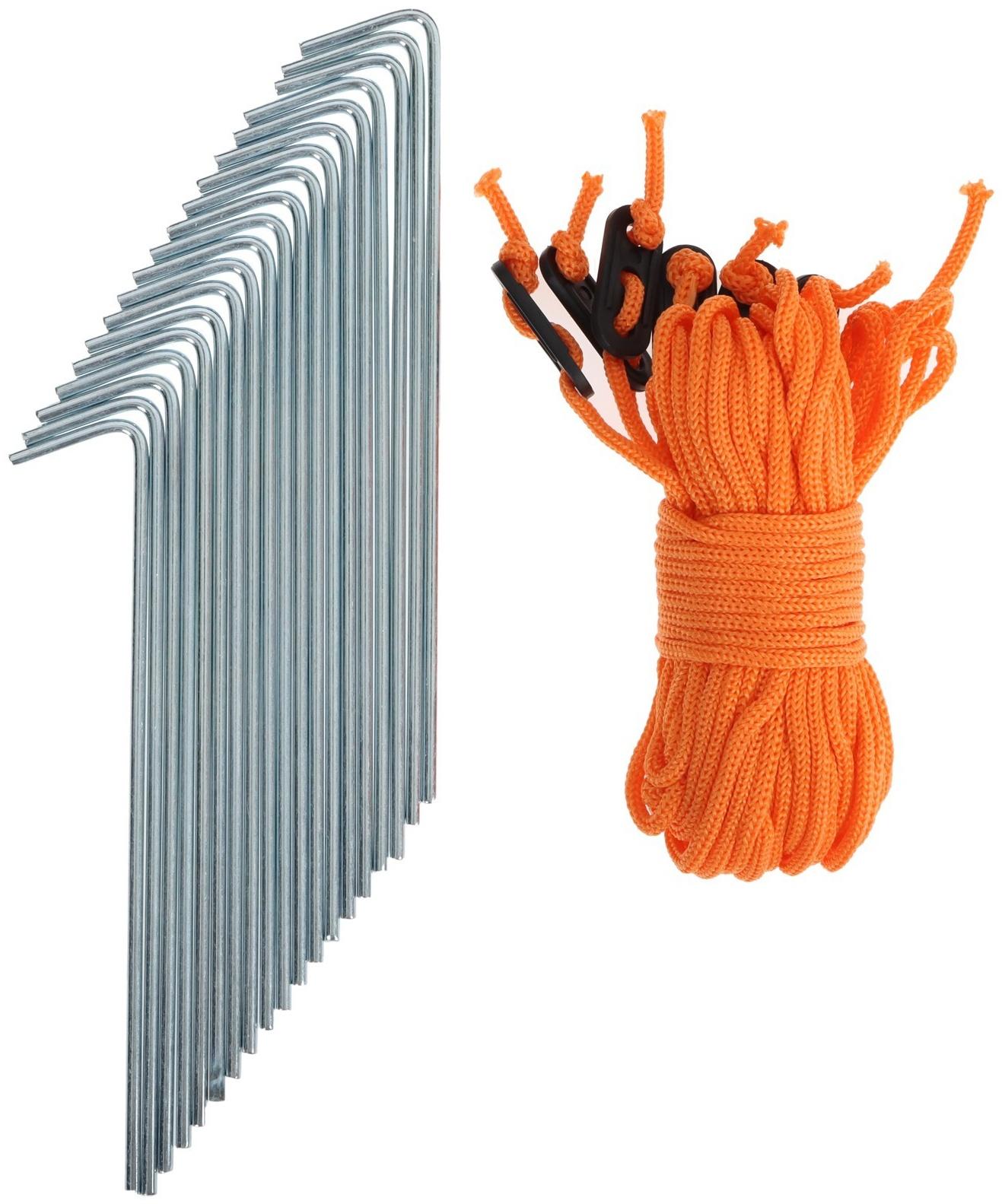 Палатка туристическая, трекинговая maclay PEAK 3, 3-местная, с тамбуром