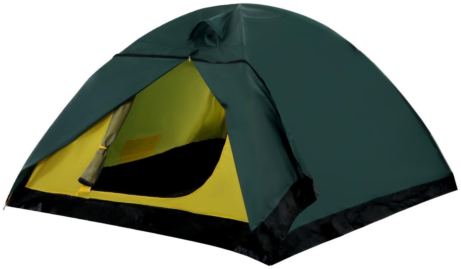 Палатка туристическая, трекинговая maclay PEAK 3, 3-местная, с тамбуром