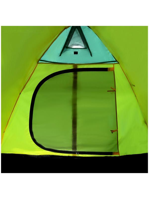 Палатка туристическая, трекинговая maclay PEAK 3, 3-местная, с тамбуром