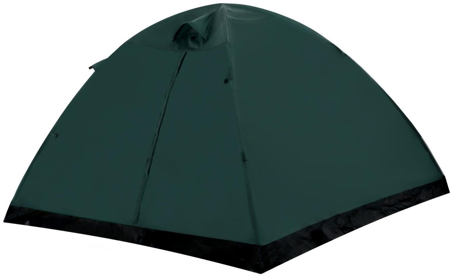 Палатка туристическая, трекинговая maclay PEAK 4, 4-местная, с тамбуром