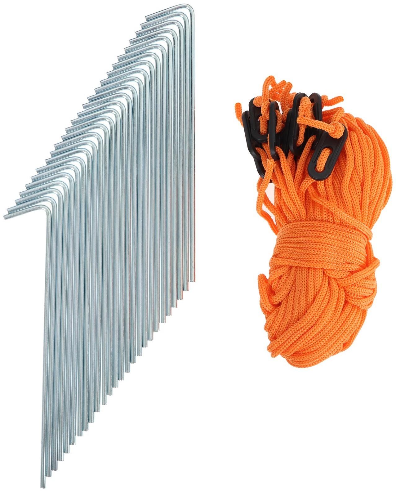 Палатка туристическая, кемпинговая maclay MASSIF 4, 4-местная, с тамбуром