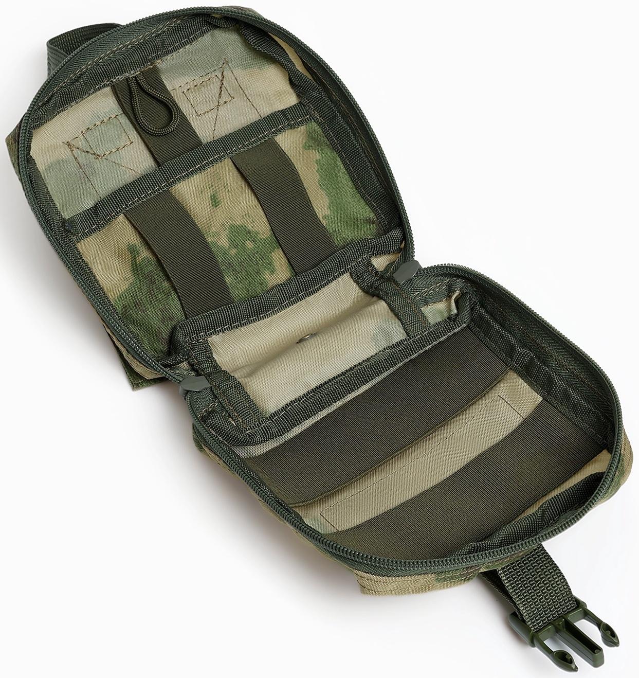 Подсумок медицинский отрывной малый; Мох; 500 D