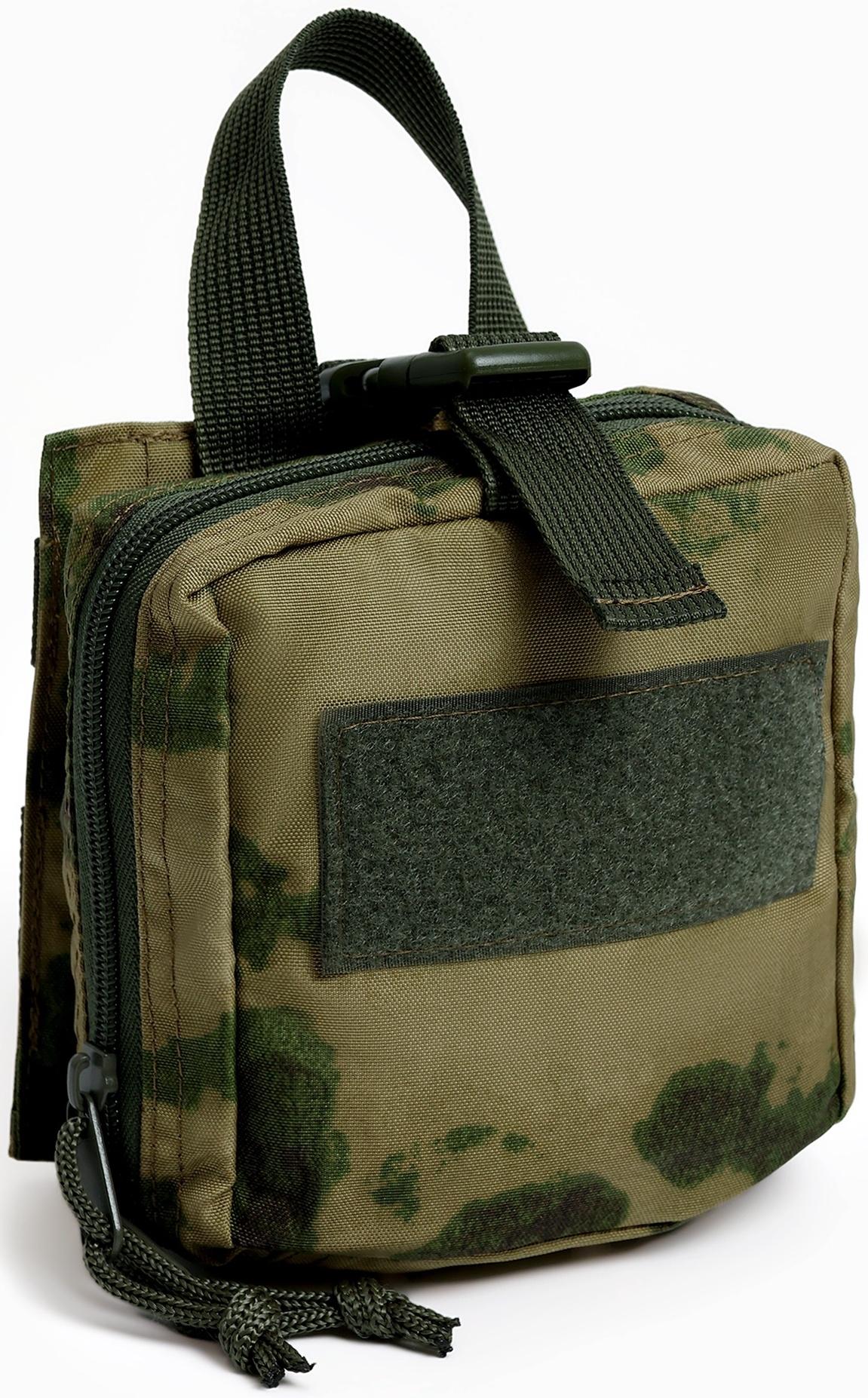 Подсумок медицинский отрывной малый; Мох; 500 D