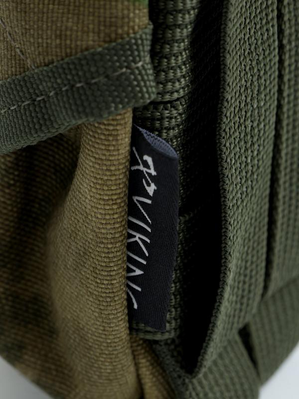 Подсумок гранатный с бесшумной застежкой СТРОПА ОДНОТОН; Мох; 500D