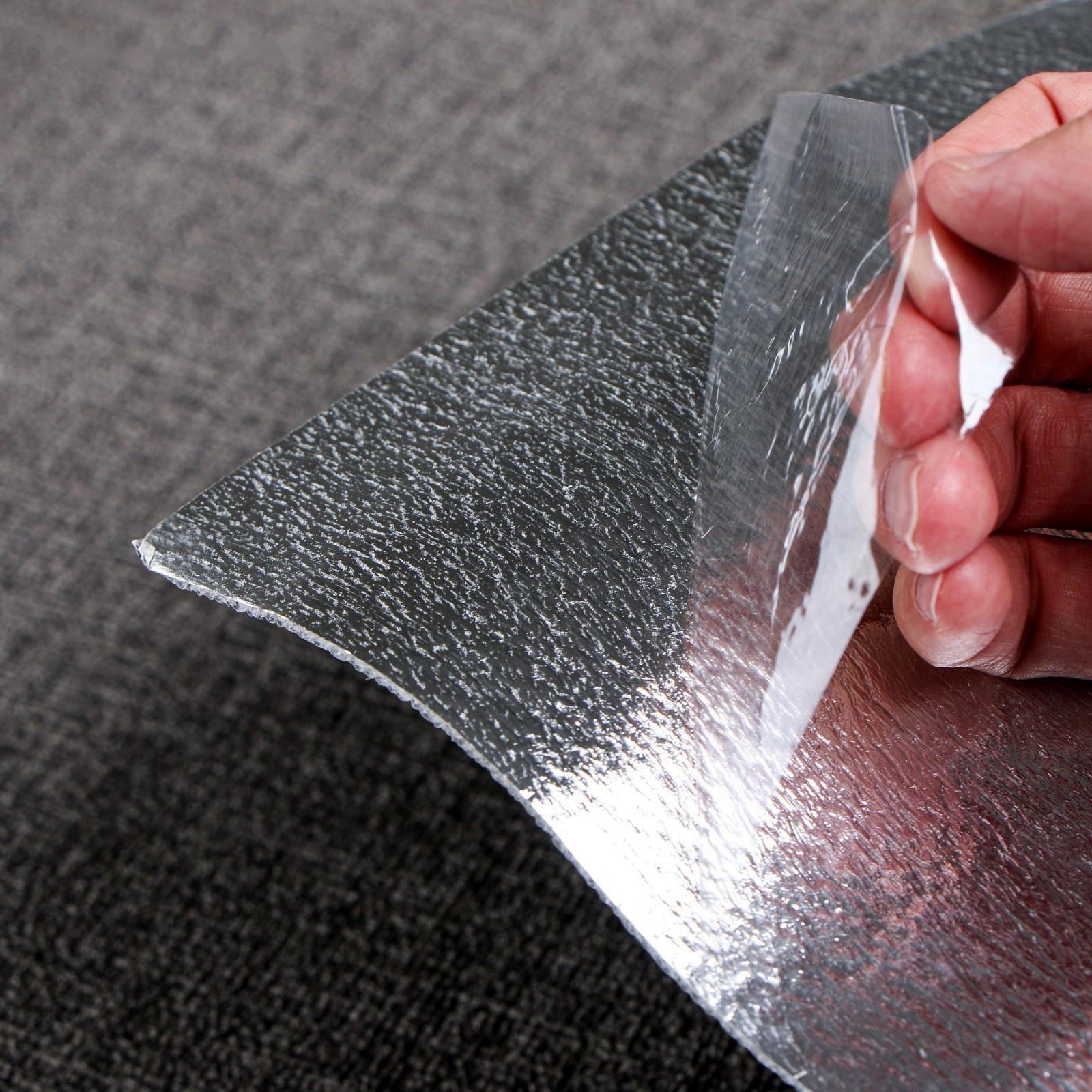 Панель ПВХ самоклеящаяся декоративная для стен, в рулоне, 280 х 50 см / 2 мм, тёмно-серая