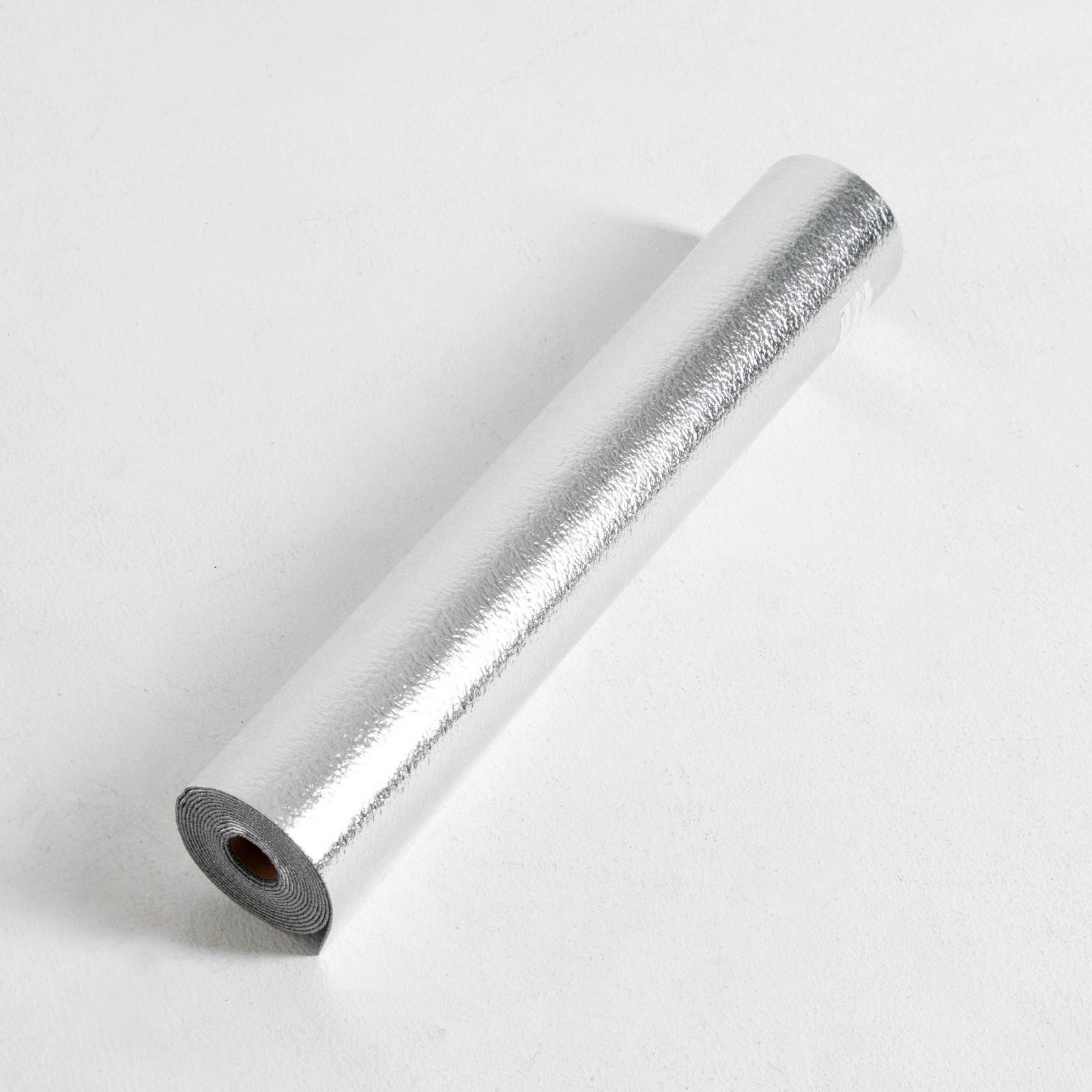 Панель ПВХ самоклеящаяся декоративная для стен, в рулоне, 280 х 50 см / 2 мм, тёмно-серая