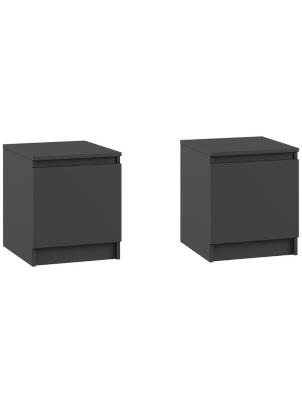 Спальный гарнитур «Мадера», шкаф четырёхстворчатый, кровать 160×200, комод, тумба прикроватная, графит