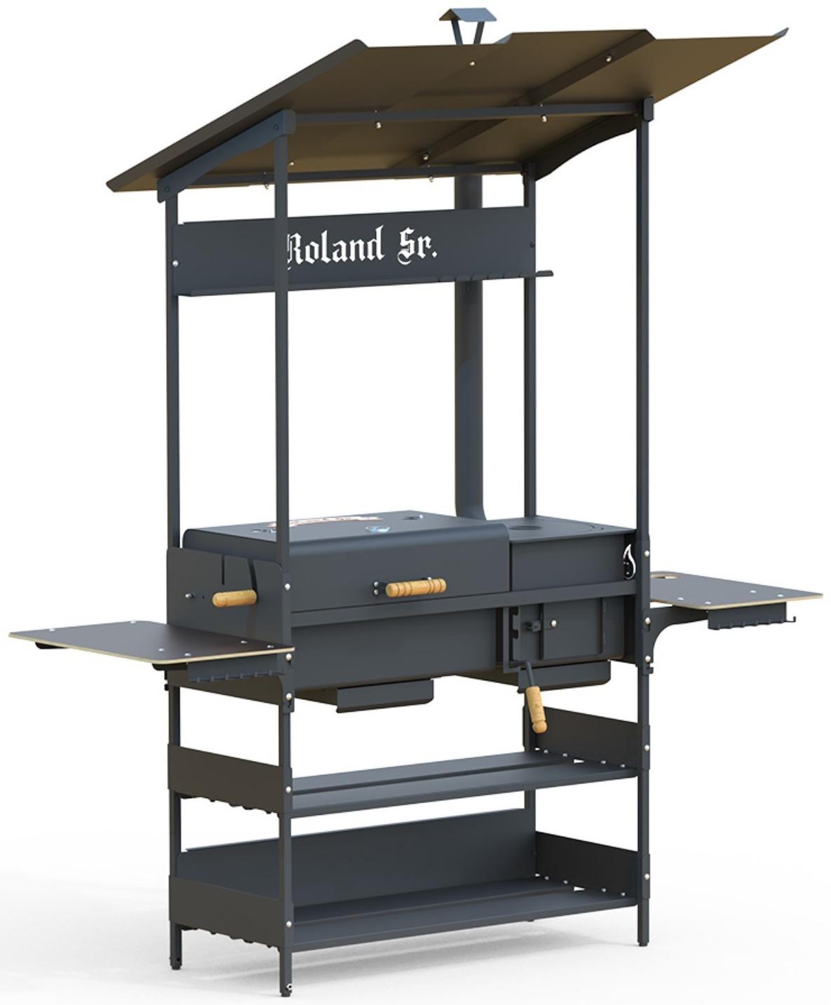 Мангал-Гриль-Казан ROLAND Sr, 182×103×214 см